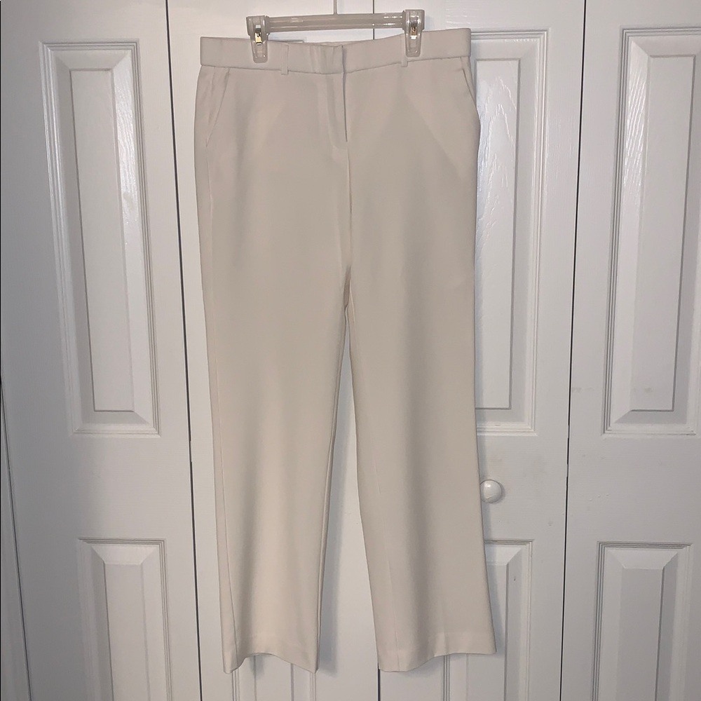 Sag Harbor Cream Straight Leg Pants